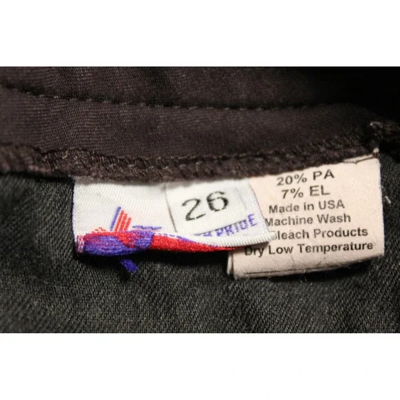 The Tailored Sportsman Women's Brown Equestrian Riding Breeches SZ 26 USA Made - Picture 5 of 11